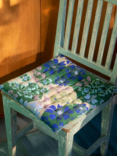 “Anaya” seat cushion in organic cotton