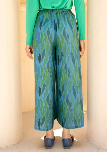 Webhose „Paris“ aus Bio-Baumwolle/Seide - indigofera