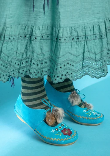 “Arrow” suede moccasins -