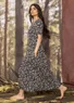 Jerseykjole "Myren" i modal (sort XL)