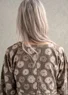 “Clay” wrap blouse in organic cotton (kashish S)