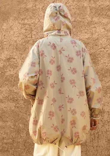Parka "Nice" en écocoton - naturel foncé