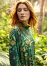 Tunique "Harriet" en jersey de lyocell/élasthanne (vert bouteille clair XS)