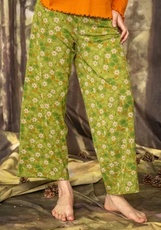 “Myren” jersey pants in modal - Avocado