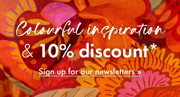 Colourful inspiration & 10% discount
