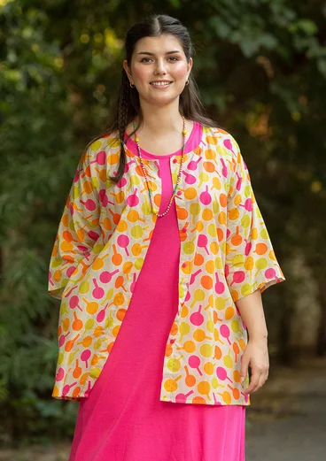 Blouse "Ping" en coton biologique - phlox