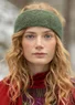 Headband in an alpaca blend (pine/melange One Size)