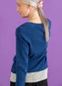 Pull en coton biologique/lyocell (bleu indigo XL)