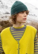 Strickmütze aus flauschigem Alpakawollgemisch - dunkeljaspis