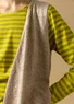 Knit vest in linen/recycled cotton (nature L)