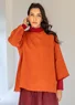 Bluse «Azores» i lin (henna M)