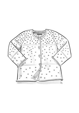“Siv” recycled/organic cotton cardigan - lime green