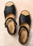 Sandaler i nappa (svart 41)