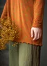 Tunique "Pomerans" en jersey de modal/élasthanne (orange brûlée S)