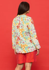 Blazer „Margit“ aus Leinen/Modal-Gewebe - vanille