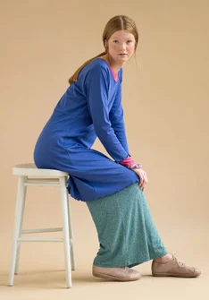 Jerseykleid aus Bio-Baumwolle - lupin