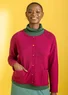 Cardigan in wool (cyclamen S)