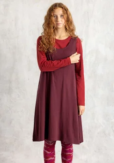 Robe en jersey de lyocell/élasthanne - aubergine