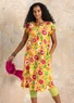 Kleid „Peony“ aus Öko-Baumwolle/Modal (ananas M)