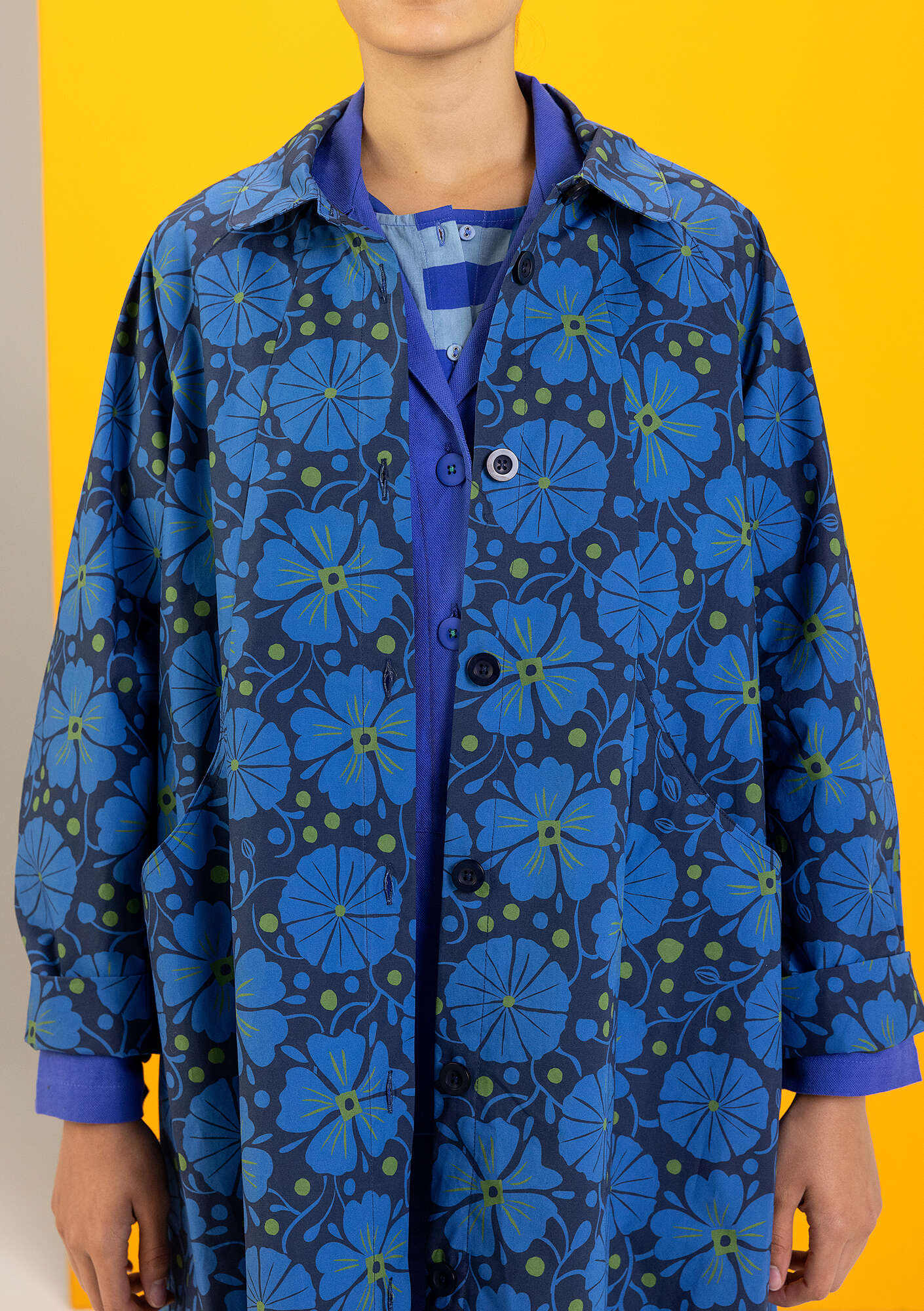Veste Zippée Gudrun Sjöden En Laine Et Mohair Turquoise - Taille M, Occasion Très Bon état