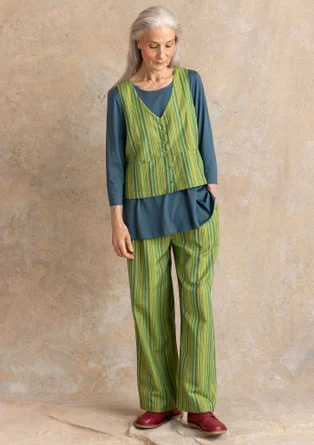 Jerseyshirt „Ophelia“ aus Bio-Baumwolle/Modal - indigogrün