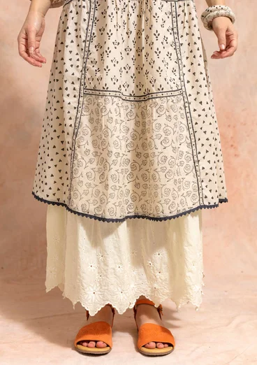 Klänning "Melodie" i ekologisk bomull - svart