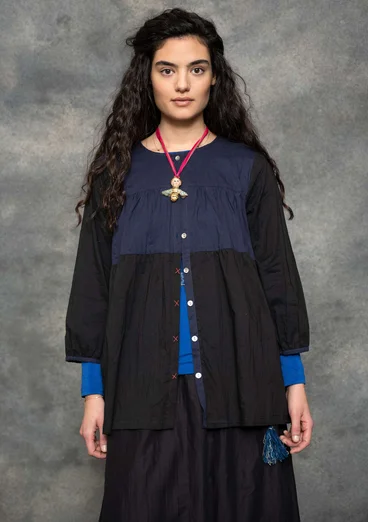 Bluse "Haiku" i økologisk bomuld - 