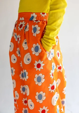 Gemusterte Hose „1964“ aus Bio-Baumwolle - nektar