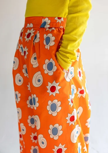 Gemusterte Hose „1964“ aus Bio-Baumwolle - nektar