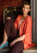 “Lily” woven organic cotton tunic - water lily