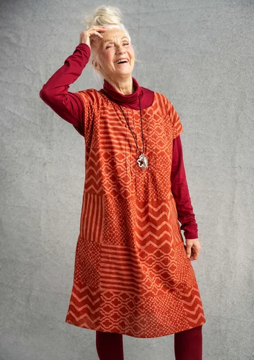 Robe tissée « Ritu » en coton biologique - krapprd