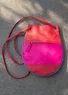 Handtasche aus Leder (begonienrosa Einheitsgröße)