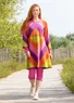 Strickkleid „Cape“ aus Bio-Baumwolle (vogelbeere S)
