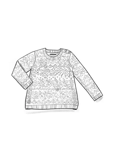 Marinepullover „Peninsula“ aus Lammwolle - auster