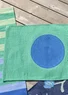“Sun” organic cotton mini-rug (malachite One Size)