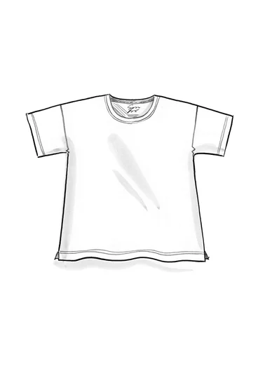 T-shirt i ekologisk bomull - physalis