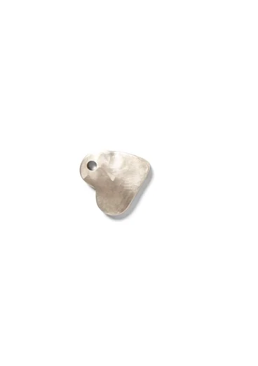 Berlock "Heart" i silver - silver