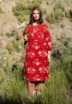 Kangasmekko ”Rose hip” ekopuuvillaa - akaatinpunainen