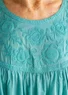 “Pezenas” woven organic cotton dress (jade S)