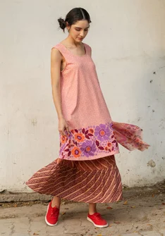 Robe "Kirana" en jersey de coton biologique - nymphéa clair