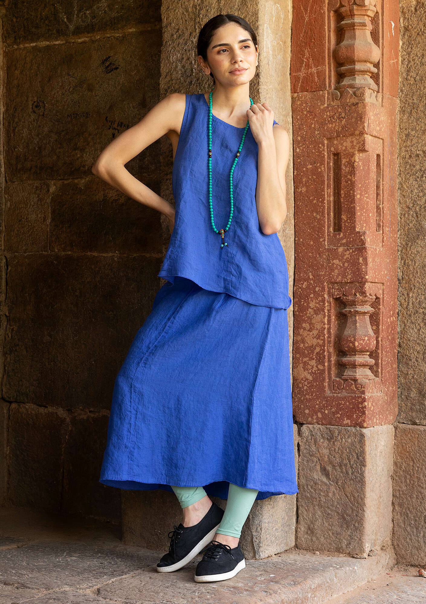 stjerneborg ステルネボリ Linen tank top Z Supply Women's Savoy Linen Tank | High Country Outfitters