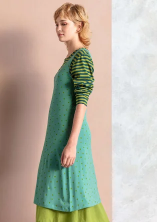 Robe "Pytte" en jersey de lyocell/élasthanne - absinthe/goyave