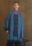 “Georgia” organic cotton kimono indigofera thumbnail