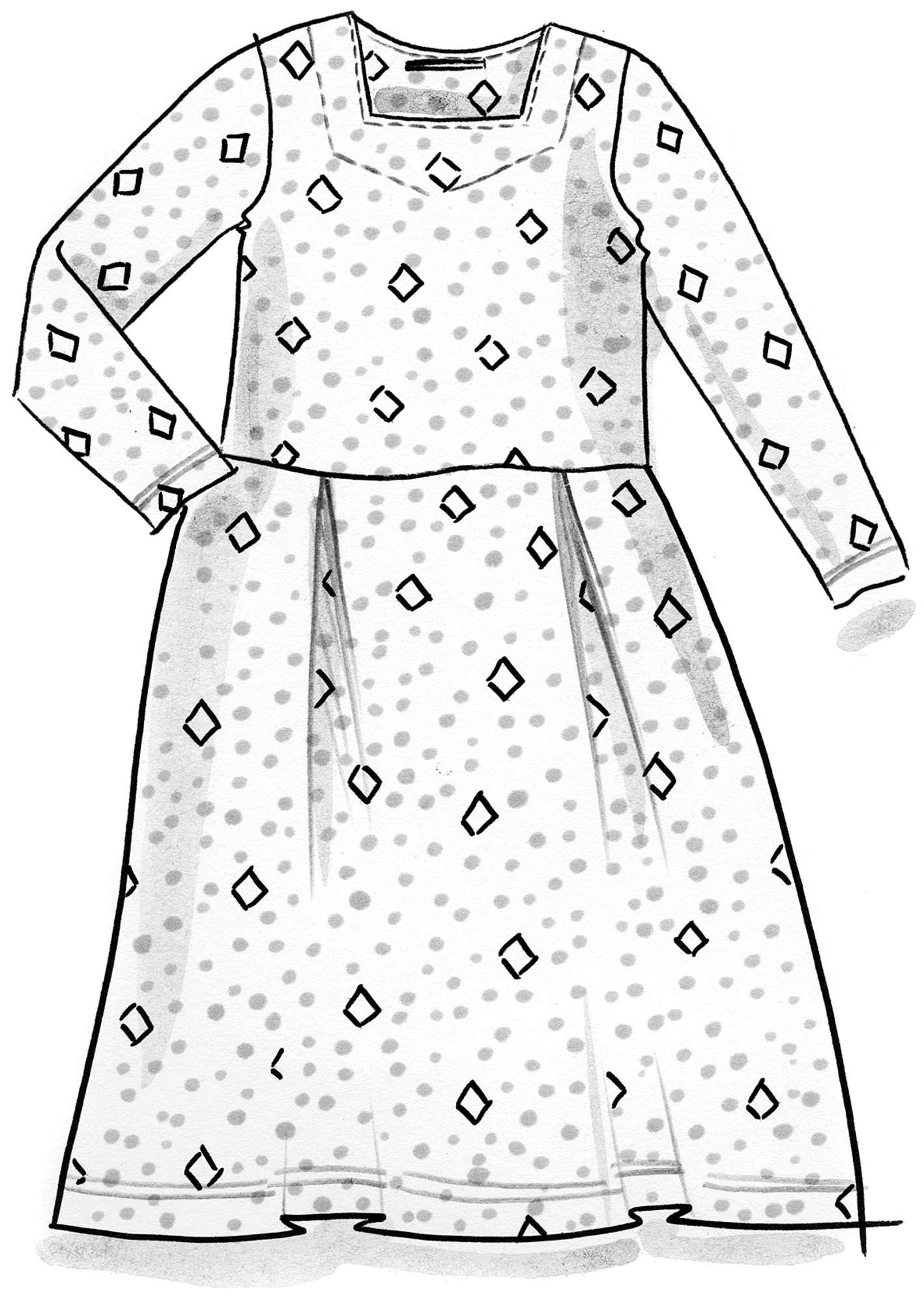 Kleid „Mitte“ aus Micromodal/Elasthan
