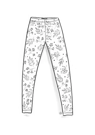 Jerseyleggings „Rowan“ aus Lyocell/Elasthan - agave