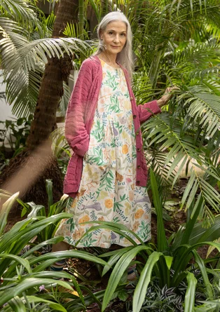 Robe "Mockingbird" en tissu de lin/modal - fleur de sureau