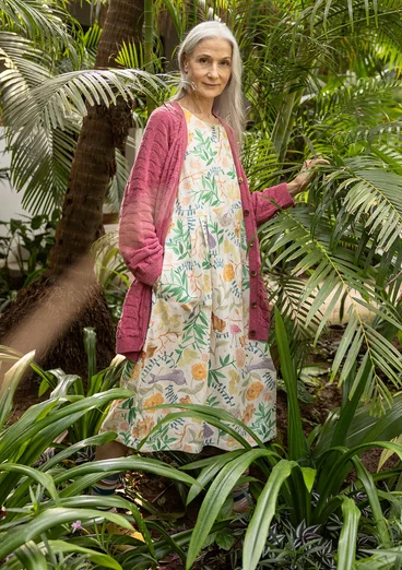 Robe "Mockingbird" en tissu de lin/modal - fleur de sureau