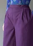 Cotton/linen harem trousers (storm purple XXL)