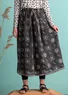 Rock „Mallika“ aus Öko-Baumwolle (schwarz L/XL)