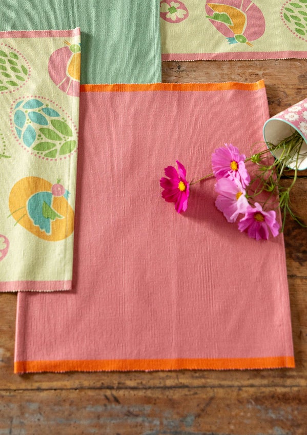 Placemat Nest pink salmon